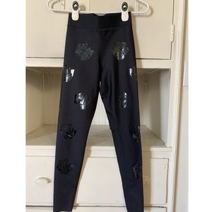 Ultracor Roses black Leggings XS